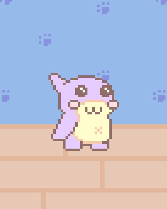RagePaint's tweet photo. Let us know what you think of the little guy. We will have another pet to show next week as well.

#indiedev #indiegame #gamedev #gameart #mobilegame #mobilegames #pixel #pixelart #unity3d #unity2d #virtualpet #tamagotchi #sprites #cuteart #kawaiiart https://t.co/V6kHifHUR6