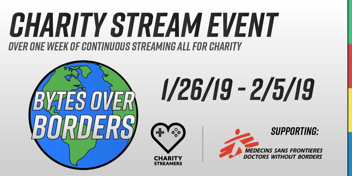 LonesmokerTV's tweet photo. On the night from Friday to Saturday, 1 AM EST to 7 AM EST

**CHARITY EVENT for Doctors without Borders!!** @MSF 

My stream will be about healing and support . There will be incentives to donate! When it's for charity, I'm the biggest sellout! haha

Get the word out!! #charity https://t.co/UKXnHzEZam