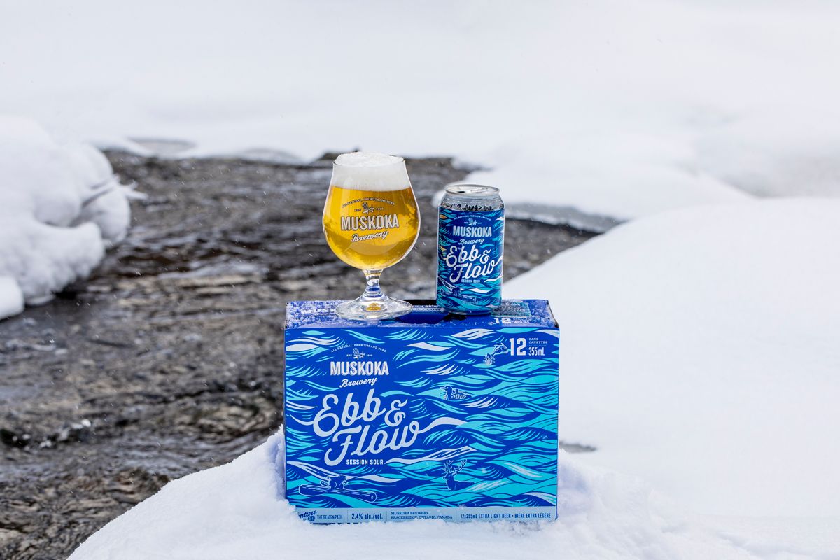 Watch out world, there's a new short can in town and it comes in twelves. This brilliant box totes our #lowalcohol #EbbNFlow Session Sour. Break open a box amid winter activities to share among friends.

Pick up a pack today at the brewery. Coming soon to <a href="/TheBeerStoreON/">The Beer Store</a>.