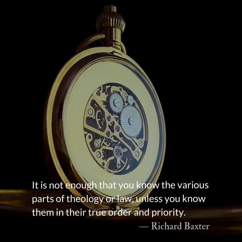 TheParkForum's tweet image. Jesus tells us how to set our watch by the two guideposts on which hang the entire law—Love God and love others.
#RichardBaxter #GreatestCommandment #LordOfTheSabbath #Theology
buff.ly/2WsHQJA