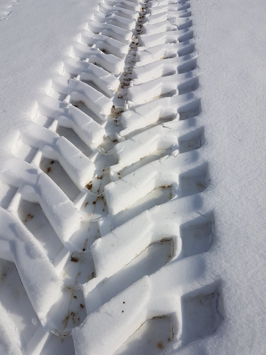 DemouryFr02's tweet photo. @MichelinAgriFR
#Evobib vs #Axiobib
La neige permet de faire des tests d empreinte
Pour l arrière Evobib 710/70 r 42
À 1,8 bar seulement 54 cm de largeur qui touche le sol pour la route
À 0,7 bar 76 cm de largeur au sol pour le champ
@BBeraudSudreau @Fendt_nl https://t.co/C7E6JSO7S2