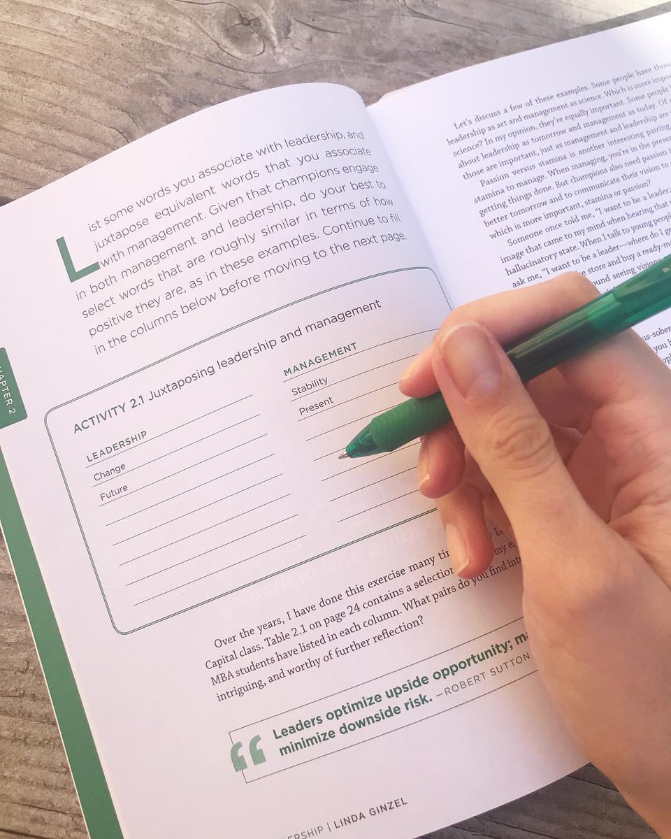 lindaginzel's tweet photo. Choosing Leadership🖊 is a thoughtful guided workbook that puts the responsibility for personal growth and professional development into your own hands. Make the choice to lead and get your copy today! #ChoosingLeadership https://t.co/UbEV7FoWtU