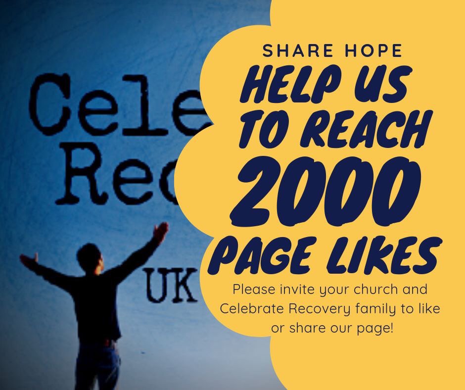 CRecoveryUK's tweet photo. Help build our Facebook following in the UK by liking our page and inviting others to like it too.
Help more churches hear about CR and start it in their fellowships.
https://t.co/utuMGTI7sN 
Thanks! https://t.co/TGCOwTnGmV