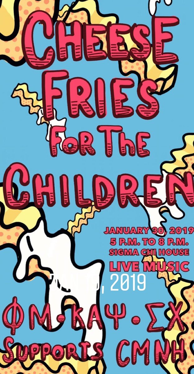 Tonight is the night! Cheese fries <a href="/MSUSIGMACHI/">MSU Sigma Chi</a> House!