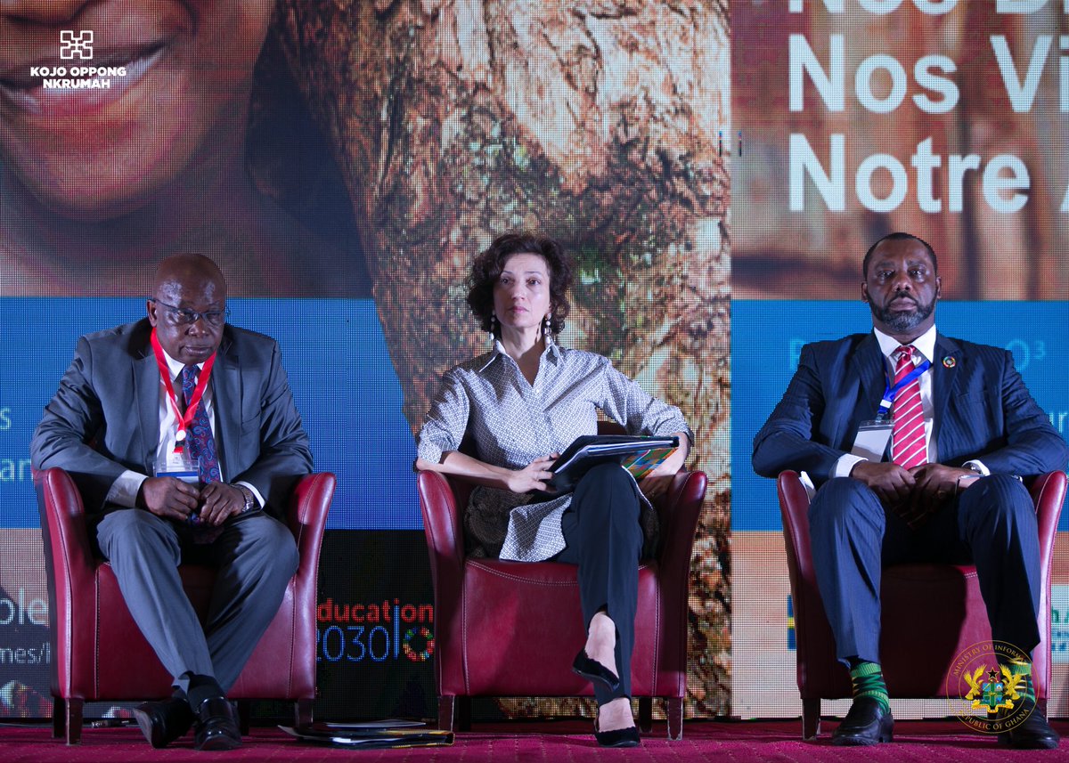 konkrumah's tweet photo. 30/01/2019

I supported my colleague, Mathew Opoku Prempeh, Minister for Education as he hosted the UNESCO boss and launched the O3 campaign aimed at improving sex education for African children. https://t.co/1IDgp0qBC6