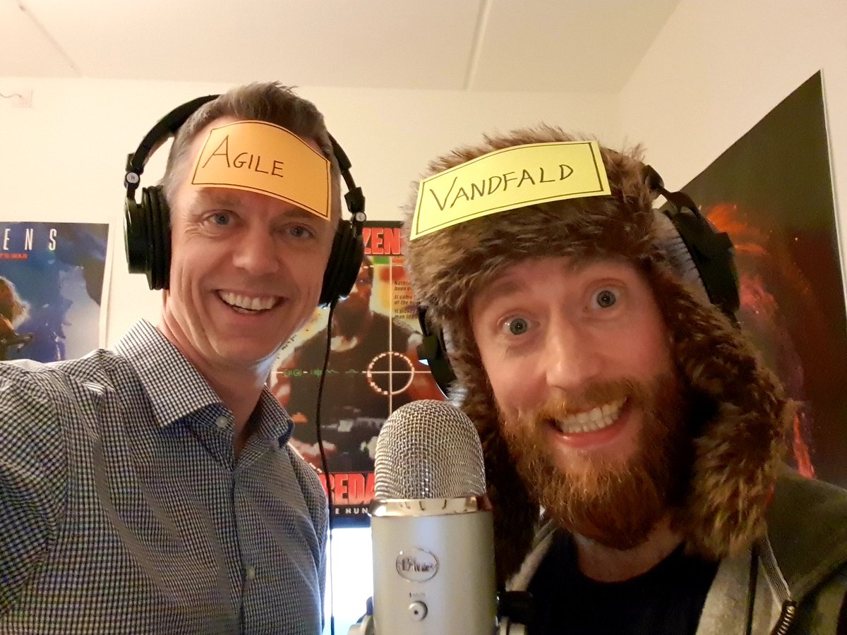 DenAgilePodcast's tweet photo. Så er tredje afsnit af Den Agile Podcast i kassen og snart på vej i dit podcastfeed. Kom gerne med feedback og spørgsmål, vi kan tage op i kommende afsnit. https://t.co/YrTEWc0v4A