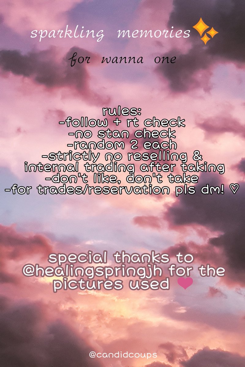 candidcoups's tweet photo. [ rew1nd cafe event fansupport ]
cafe event by: @REW1NDcafe

↯PLUSEIGHTTWO 31/01/19↯

🌙follow &amp; rt 
🌙rules in pic below
🌙dm me for any questions
🌙exact time &amp; location tbc
🌙#mainefs for updates 

special thanks to @healingspringjh for the pictures used~ ❤

#REW1NDCAFE https://t.co/Dz0sg6SSp1