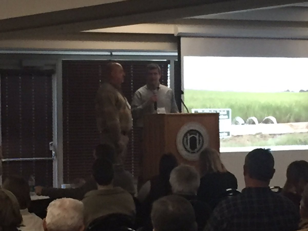 bwhargrove5's tweet photo. Delta Plastics Matt Lindsey and Producer Scott Matthews presenting about Using Pipe Planner in a Multiple Inlet Rice Irrigation. #ASWEC #MIRI #PipePlanner https://t.co/SI1xcTZ5dW