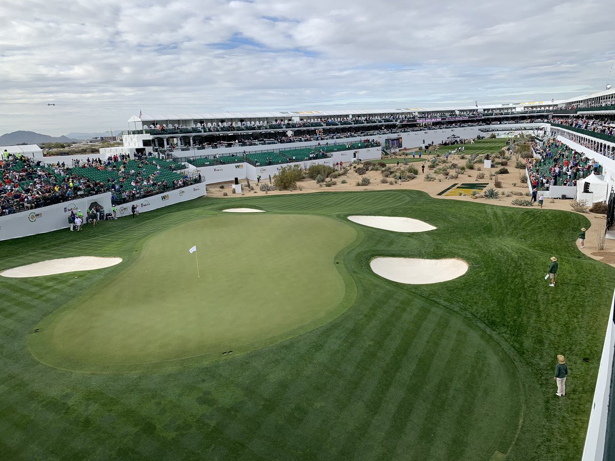 azlocal_lindsey's tweet image. Meanwhile in Scottsdale... #illtakethesummerheat #Chiberia #wmopen @WMPhoenixOpen @ArizonaTourism