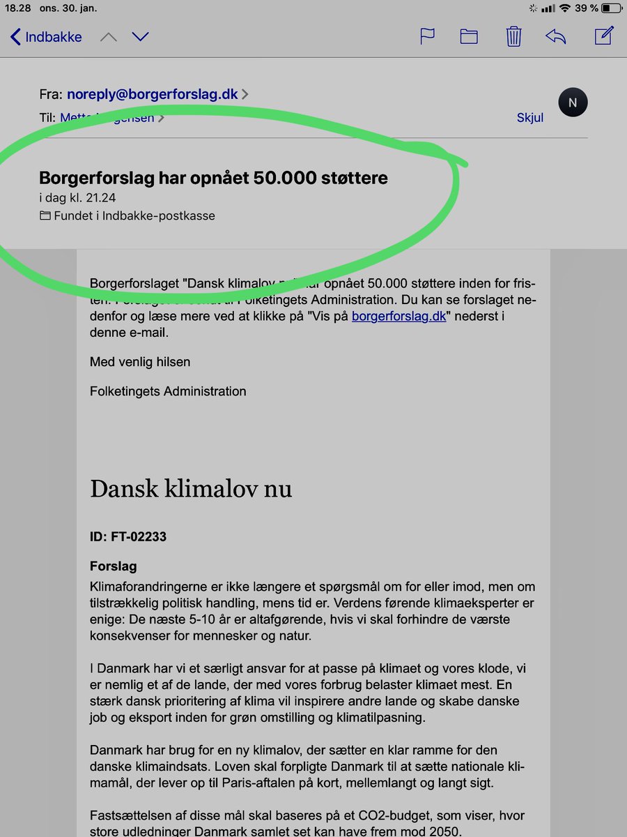 Fedt! Så er det jeres ture kære politikere!