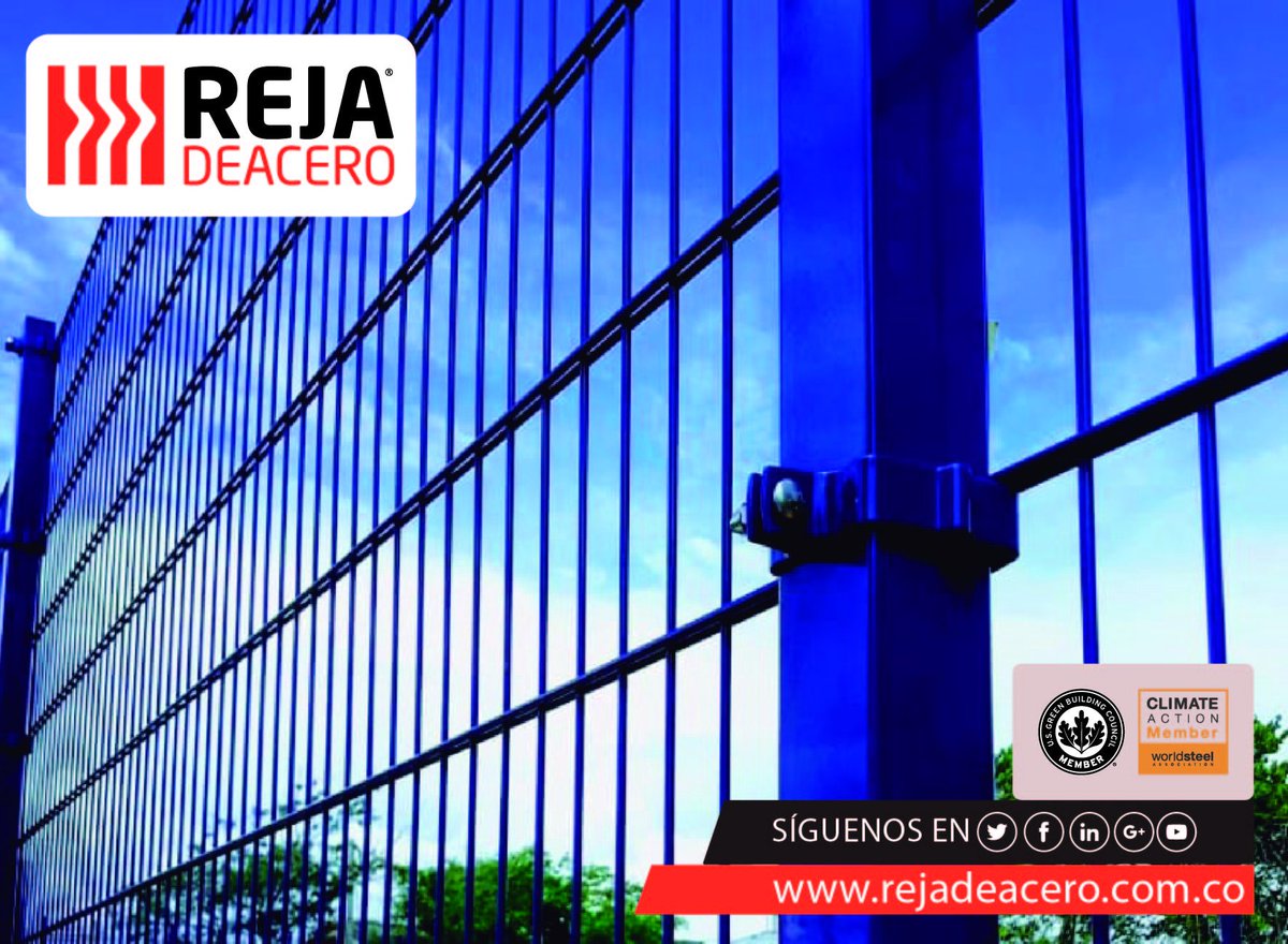 RejaDeacero_Col's tweet photo. Nuestras rejas contemporáneas proporcionan seguridad en espacios abiertos combinando diseño y versatilidad #Barranquilla
Visítenos en: https://t.co/pe4kquFNzQ #RejadeAceroCo
#Steel #Calidad #Seguridad #Cerramientos #Protección #EspaciosAbiertos ^GR https://t.co/cPEyJgJx2r