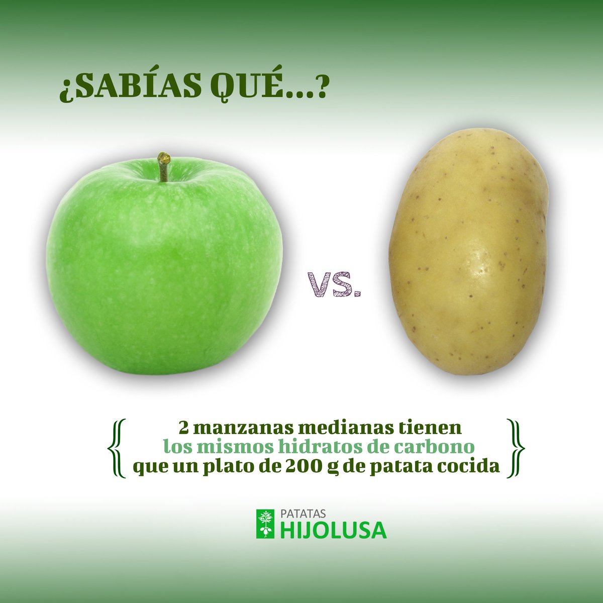 hijolusa's tweet photo. Desmontando mitos:
¿Cuántas veces has pensado que la 🥔💚 #patata engorda mucho?🤔
(Fuente de datos: Fundación para la Diabetes)
#LasRecetasDeHijolusa #realfood #fresco #comidacasera #comidaverdadera #Leonesp https://t.co/xZVp39vVbu