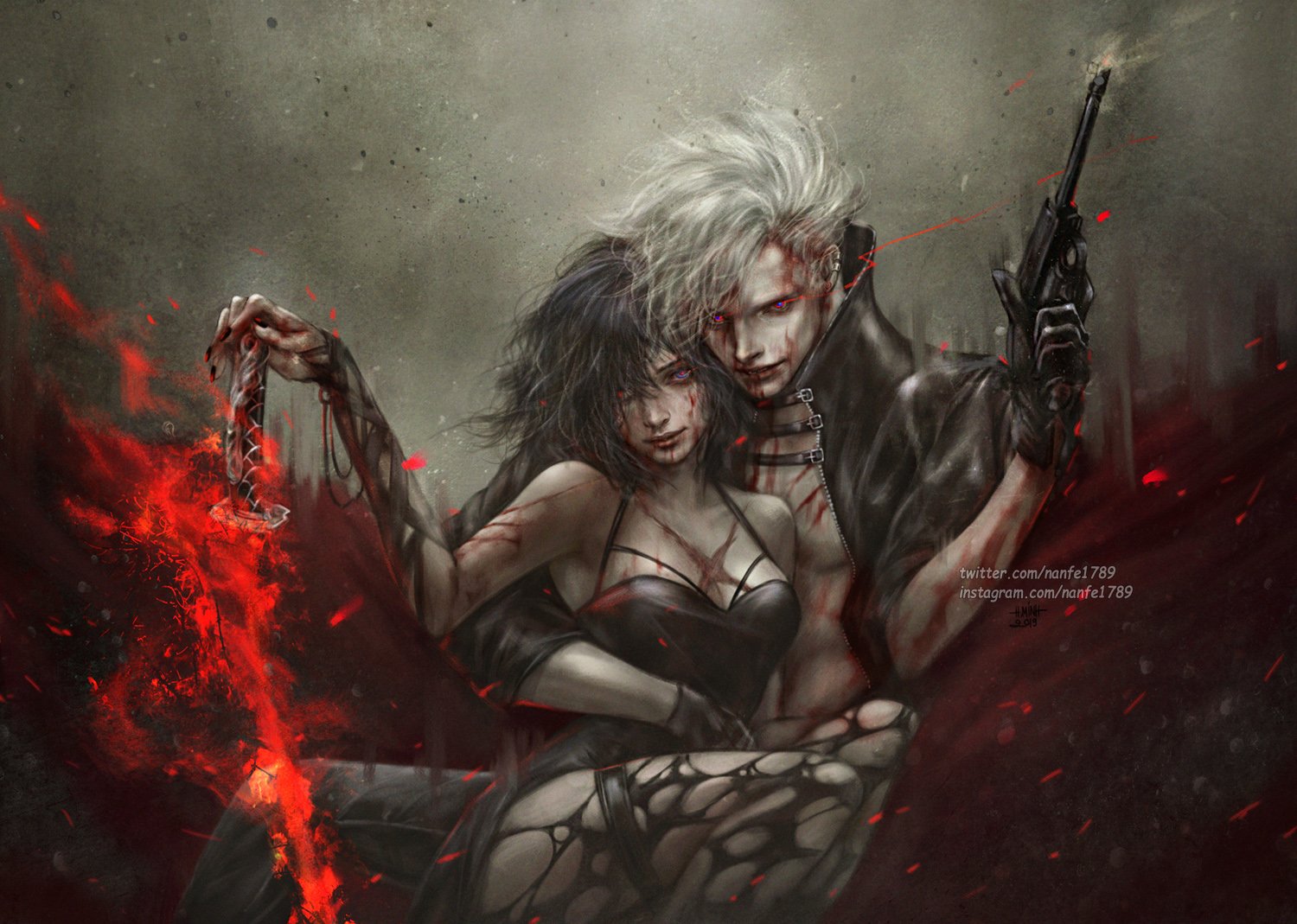 Nan Fe Next We Ll Make Lead And Blood Appear On The Floor Heine Rammsteiner And Naoto Fuyumine From My All Time Favorite Manga Dogs Bullets And Carnage Dogsbulletsandcarnag Heinerammsteiner Naotofuyumine