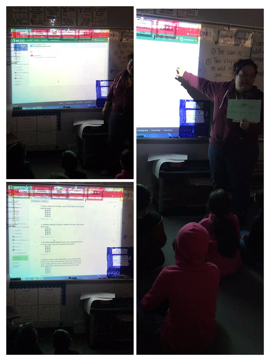 AlvaradoTweets's tweet photo. Ms. Lopez showing the students how they will be using Schoology for their assignment. Way to go! @ExplorersCol #CollinsTech #collingstribe https://t.co/4i7Lzo8alk