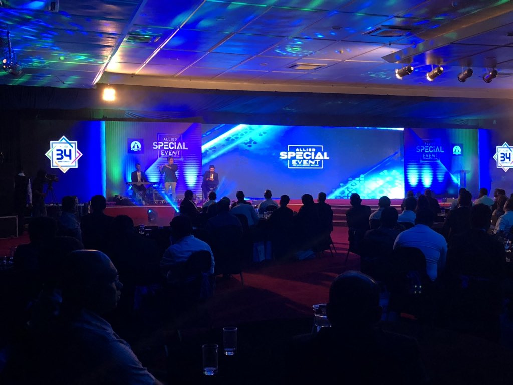 Thank you <a href="/djpaiday/">Dj Paidé</a> , Hussain and <a href="/FaizanFaixan86/">Faizan</a> for the mesmerizing performance. #AlliedSpecialEvent2019