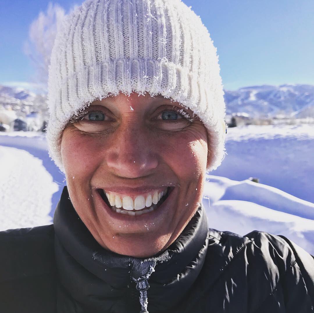 VanDamCNN's tweet photo. #frozenbeards of #running unite! Best described through the meteorological definition of an #Inversion; a reversal of the normal decrease of air temperature with altitude. In other words, the valley was flippin’ cold! (-5°F/-20 °C) @atlantatrackclub @2oceansmarathon @taravandam https://t.co/zd3xBuYKCr