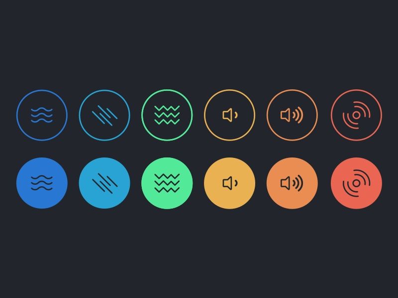 dribbble's tweet image. Record, edit, and share song ideas...Dig it. Scratch Track Filter Icons by @renningerjustin buff.ly/2UtnHBs

#dribbble #dribbblers #illustration #design #superunison