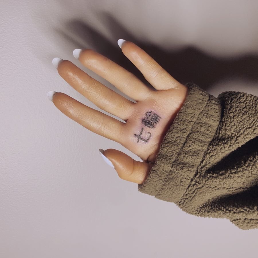 Ariana Grande gets Kanji tattoo she thought meant 