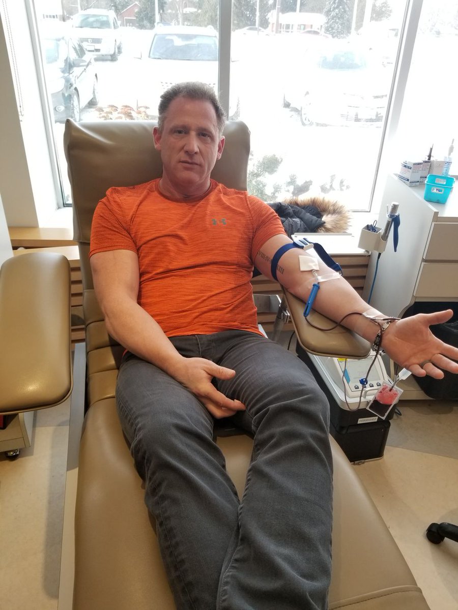 Steph_Vivier's tweet photo. @Team_Protec pres and hubby on the scene at #LdnOnt #DoItForDuncan blood drive today! 820 Wharencliffe rd. S. until 8pm. #TeamProtec https://t.co/6djbo1srZV
