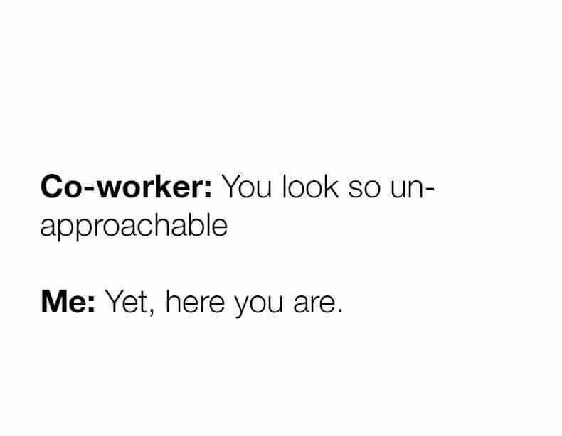 HireTalentJobs's tweet photo. It's called Resting Office Face. π
ββοΈπ
ββοΈ
#HumpDay #Htbuild #Htfunny #HireTalent https://t.co/5LkFDyi2I3