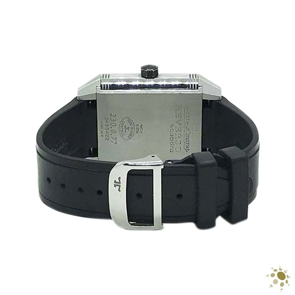webluxuryclub's tweet image. Exclusividade a Webluxury para você: Relógio Jaeger-Lecoutre Reverso Squadra Dual Time GMT, Mostrador Preto, Pulseira de Borracha, Fecho Deployment Steel Ring Lock, p;or apenas R$ 27.500,00, com um ano de garantia Webluxury. Saiba mais webluxury.com.br/produto/jaeger…. #jaegerlecoutre