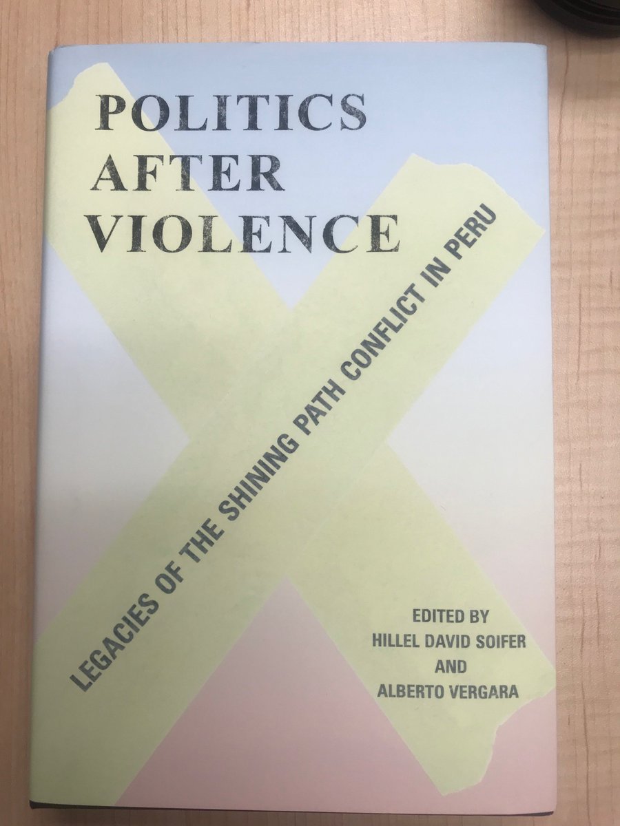 My amazing advisor (Hillel Soifer) co-edited a volume on the impact of Sendero Luminoso in Peru. Featuring some amazing scholars, including <a href="/everett_vieira/">Everett A Vieira III</a>! Check it out!
