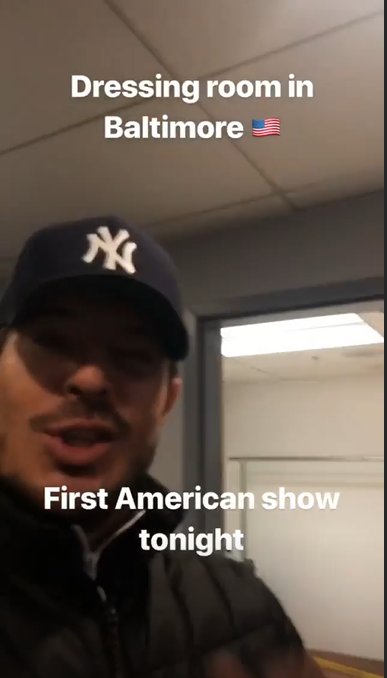 marnel6260's tweet photo. Hello @vincentniclo So tonight you're🎤 #SingingInTheSnow in #Baltimore #HippodromeTheatre
#HymnWorldTour is a great show.🤩👏
I wish you the same success 🍀as in #Mexico
I'm sure #America will love you too .😍🥰
Happy to follow you every day thanks to your stories ❤️🙏🌹 https://t.co/cdI8VF3LRj