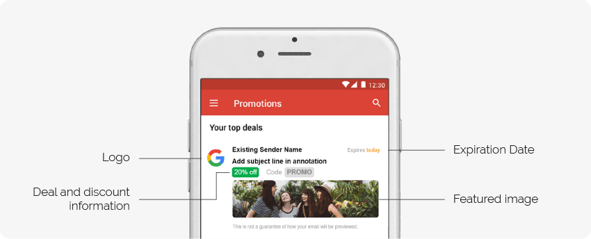 kimberlysnyder's tweet photo. Updates to Gmail's latest Promotions tab annotation capabilities have given #emailgeeks new tools to leverage: https://t.co/dQnBwpUbrC #EmailMarketing https://t.co/Zf3zZzGego