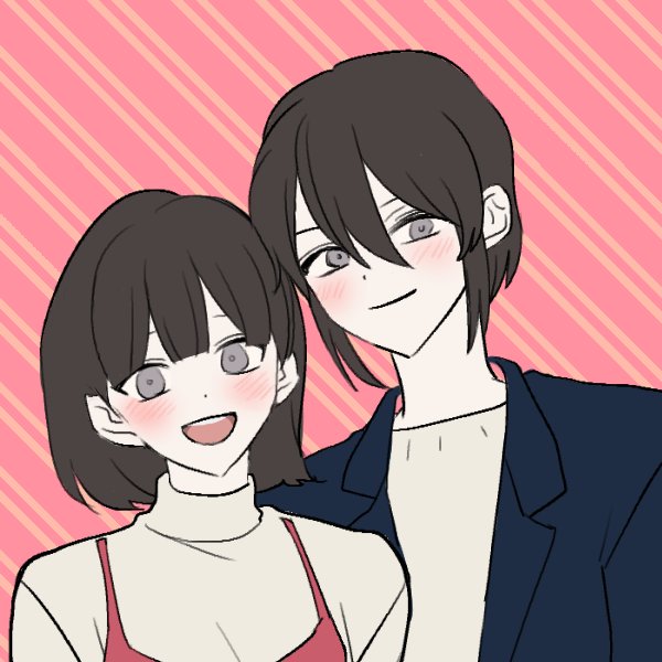 男女カップルメーカのtwitterイラスト検索結果