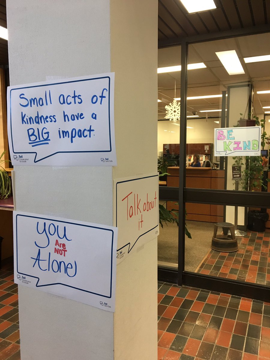 CitySSM's tweet photo. Thank you for helping us celebrate #BellLetsTalk Day https://t.co/RQ1QWbwzEk