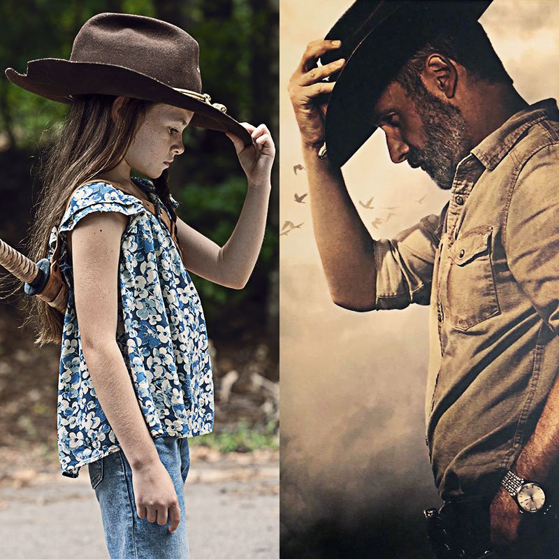 It runs in the family
#TheWalkingDead