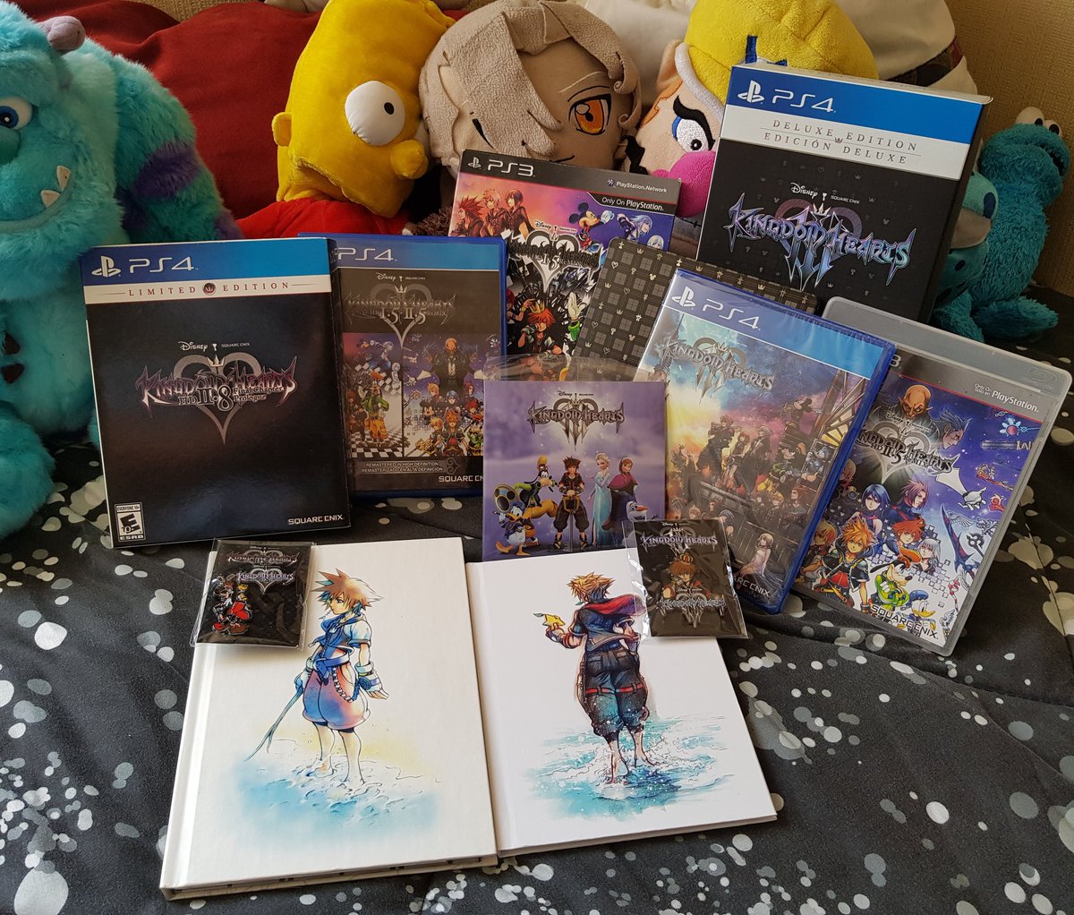 ZibeXY's tweet photo. Después de tantos años de espera, el día ha llegado ♡♡♡ #KH3 #khcollection https://t.co/wLvg0Dh34C