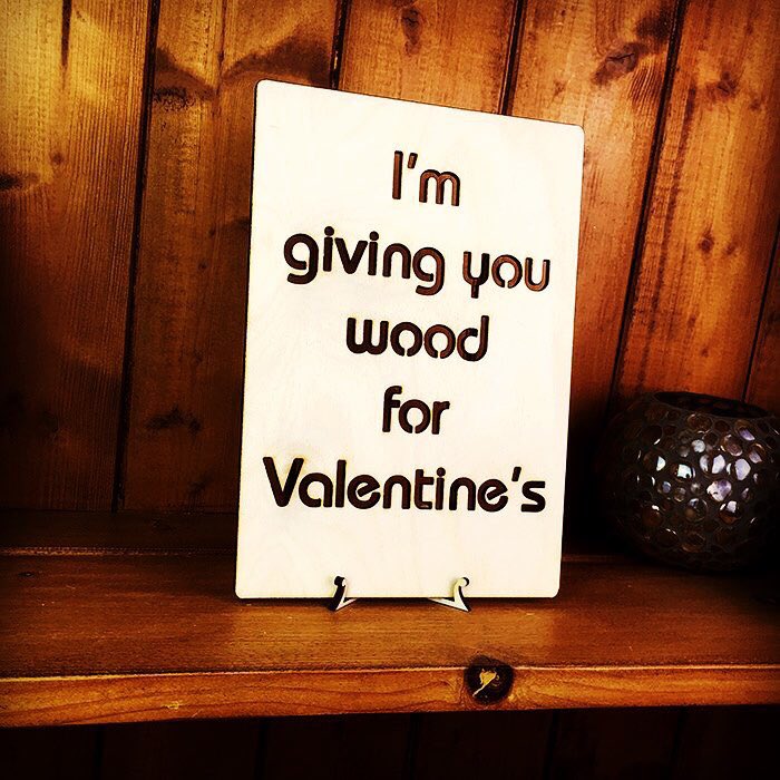umfdesign's tweet photo. ❤️ Give the other half 'wood' this Valentine's Day!
Just reduced some cards and boards on the website...free postage, reduced until 14th February, limited stock ❤️ link on the profile #giveemwood #valentinesday https://t.co/KwiJZ5A8Fi