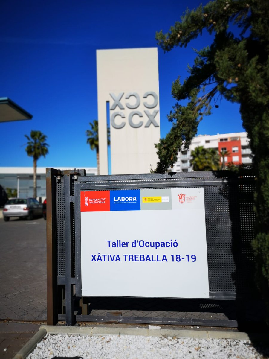 MiquelLorente's tweet photo. ⏩ En aquestos moments la segona fase de l'escola taller "Escorxador Viu" i el taller d'ocupació "Xàtiva treballa" estan en marxa aportant formació i treball. Després d'una dècada sense sol.licitar aquestos plans d'ocupació ens hem posat a tope amb ells #Xàtiva❤️ https://t.co/CmJcvMZGA0