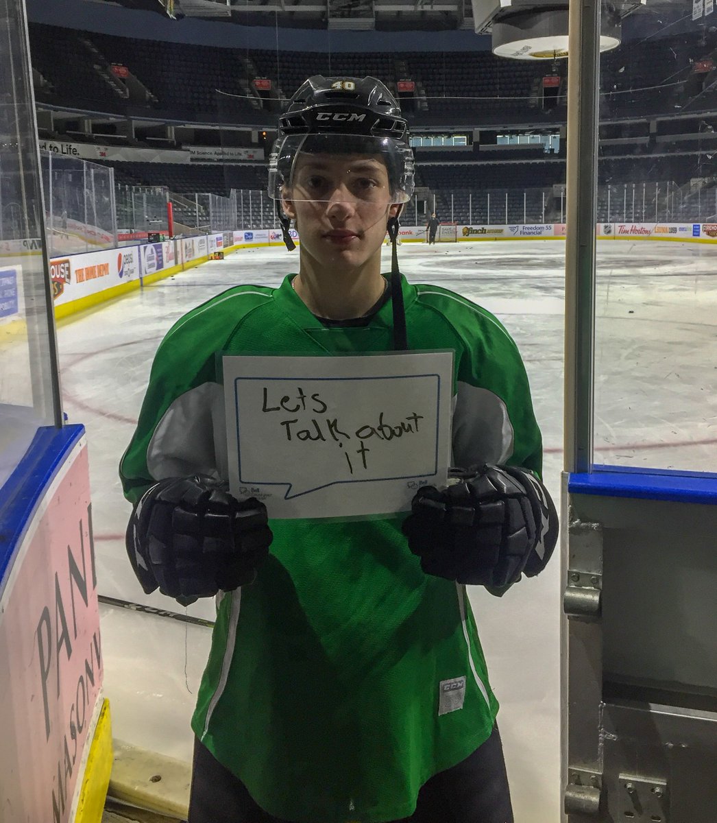 LondonKnights's tweet photo. #BellLetsTalk https://t.co/anzsxXqt3h