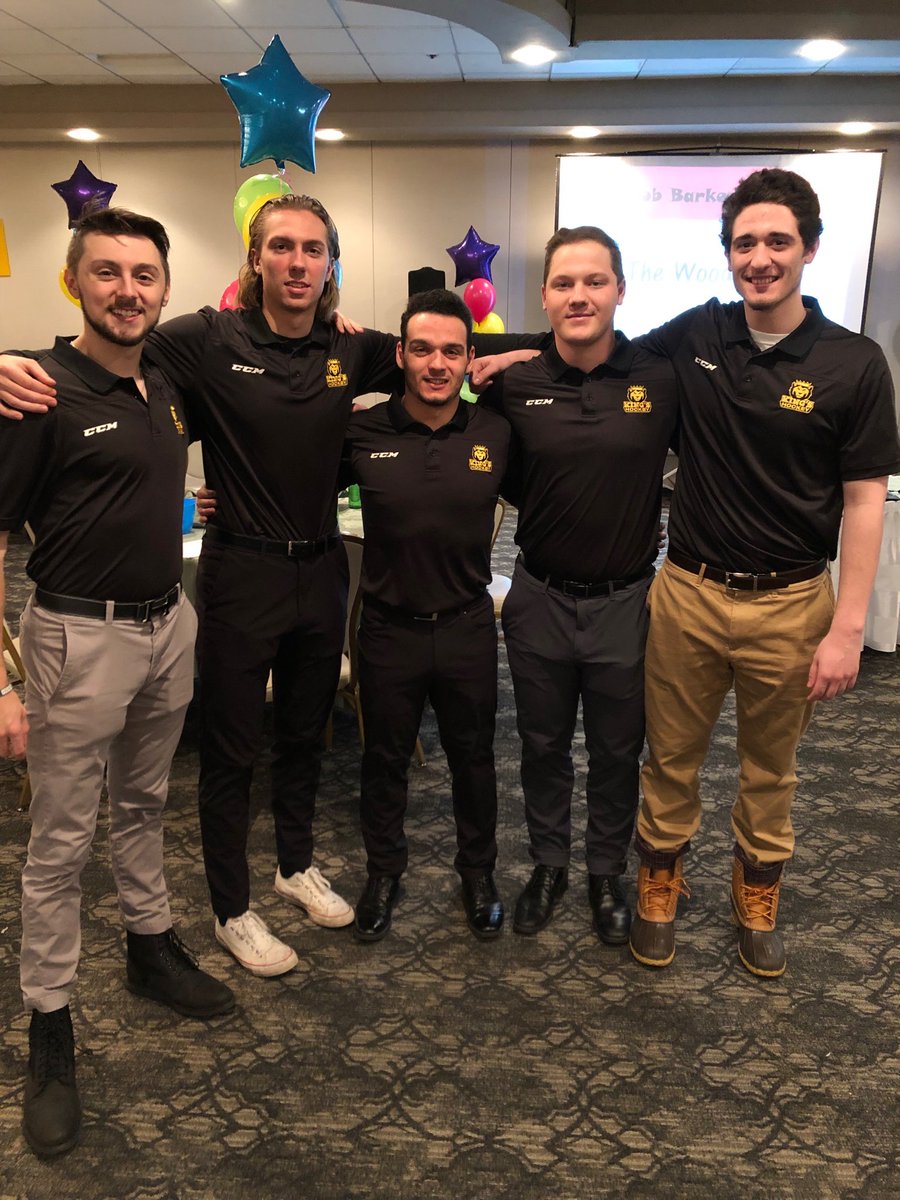 .⁦@KingsMHockey⁩ helping out ⁦⁦@BBBSNEPA⁩ game night! Very competitive event, glad we were able to be a small part! #bigbrothers #bigsisters #monarchhockey 

Proud of our team continuing to help the community.