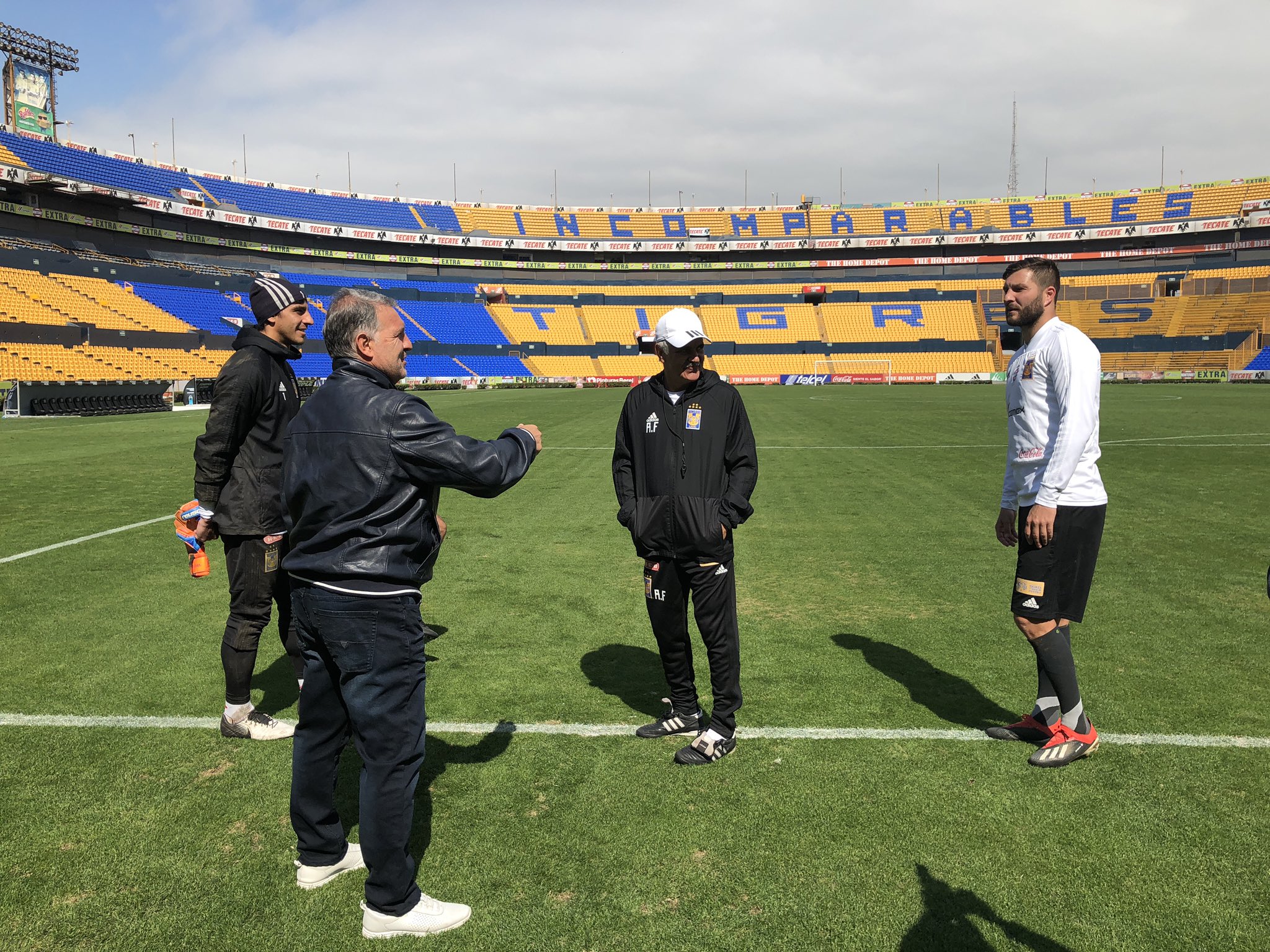 Gerardo Martino estuvo presente