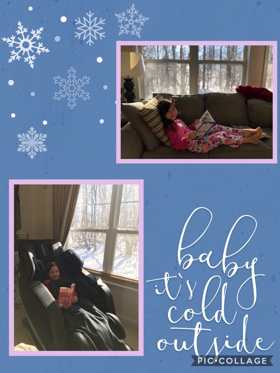 FranychengWang's tweet photo. Time to get in some good reading with the frigid weather outside 🥶 at least the sun is shining 🤗 @GroveAve220 #grovereads @MrsChangGrove @MrsBoschatGrove https://t.co/8Czdz1CUkB