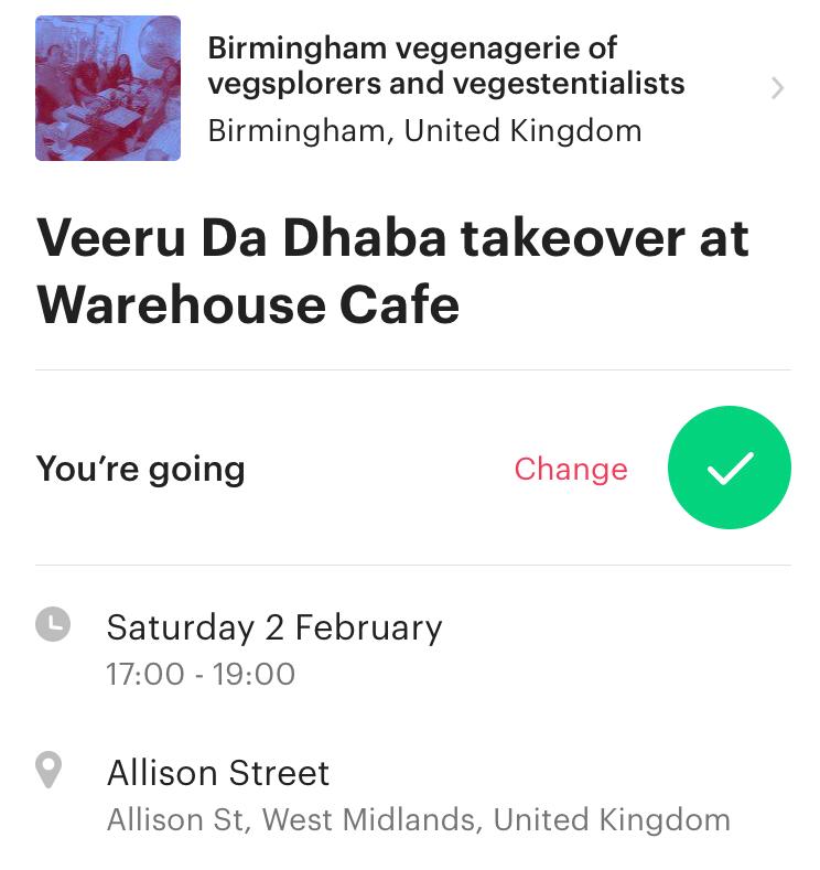 da_veeru's tweet photo. Join the meetup @warehouse_cafe This Sat 5pm. @Meetup @TheVeganSociety @vegsoc @BrumRadio @birmingham_live @WhatsOnBMail https://t.co/q1KGgS4tLU