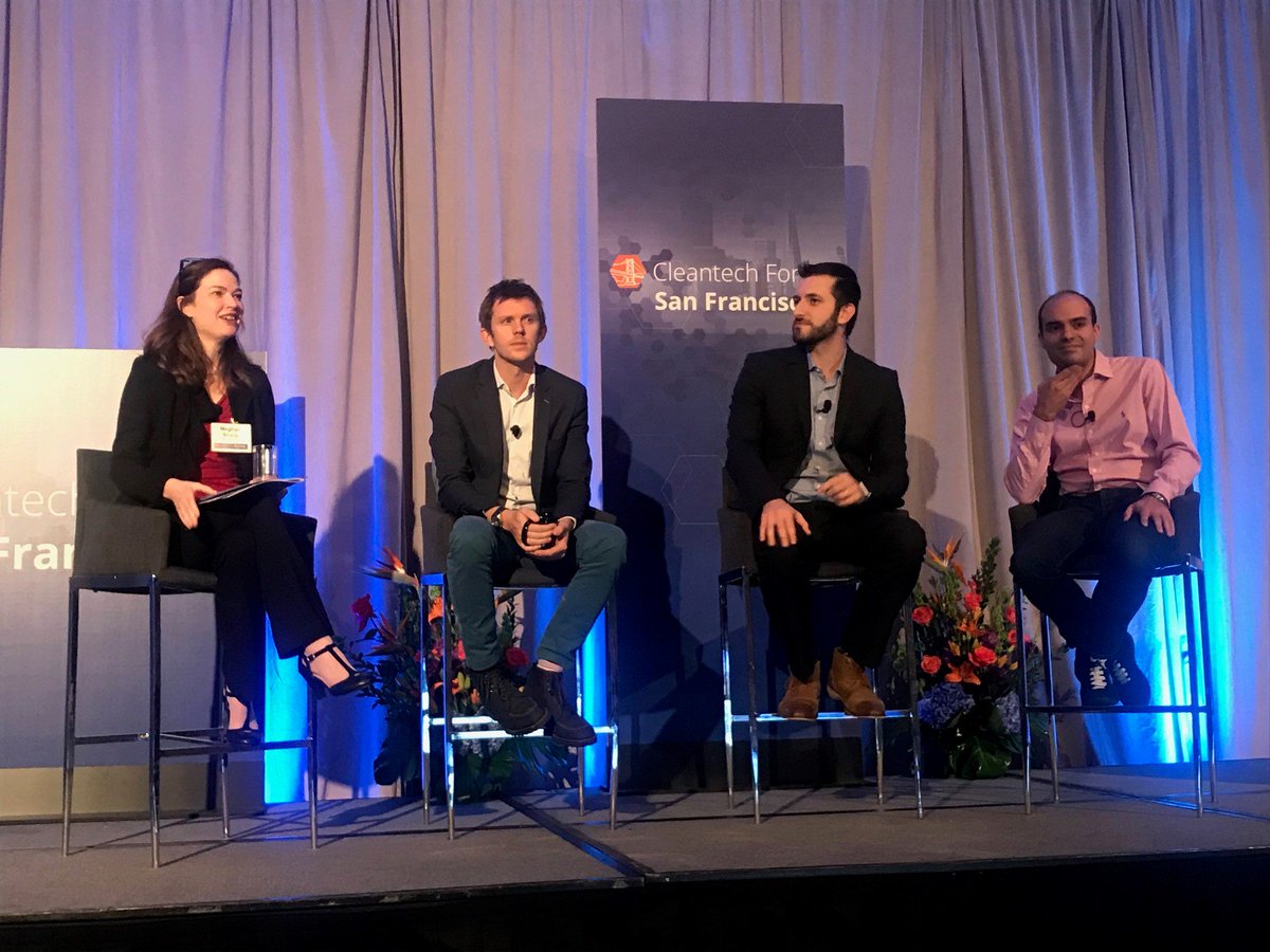 bp_America's tweet photo. "We can’t seem to talk about electric vehicles without talking about autonomy — they go hand in hand." BP Ventures' Meghan Sharp discusses the future of #EV charging at #CleantechSF. ⚡ @cleantechgroup @FreeWireTech https://t.co/LWy2VkAhjt