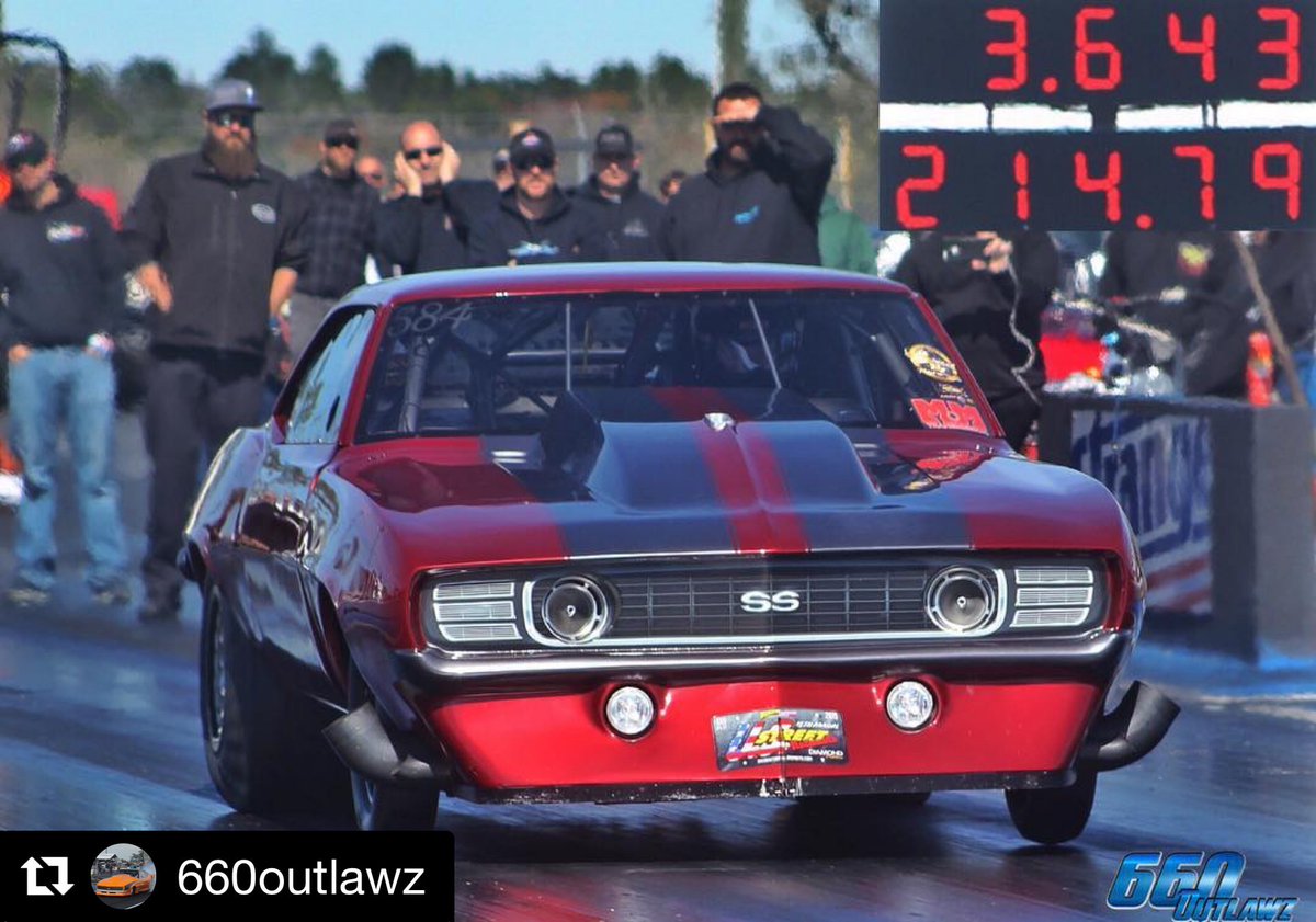 PrecisionTurbo's tweet image. Shout out to Slavens and crew for joining the 3.60s club!!! 💪🔥 #PTEBoosted
 
#Repost @660outlawz Tim Slavens went career best ET at Bradenton, in his stock bodied camaro and it’s the fastest rvw pass of the 2019 season #radialvstheworld #radialtire #duckxproductions