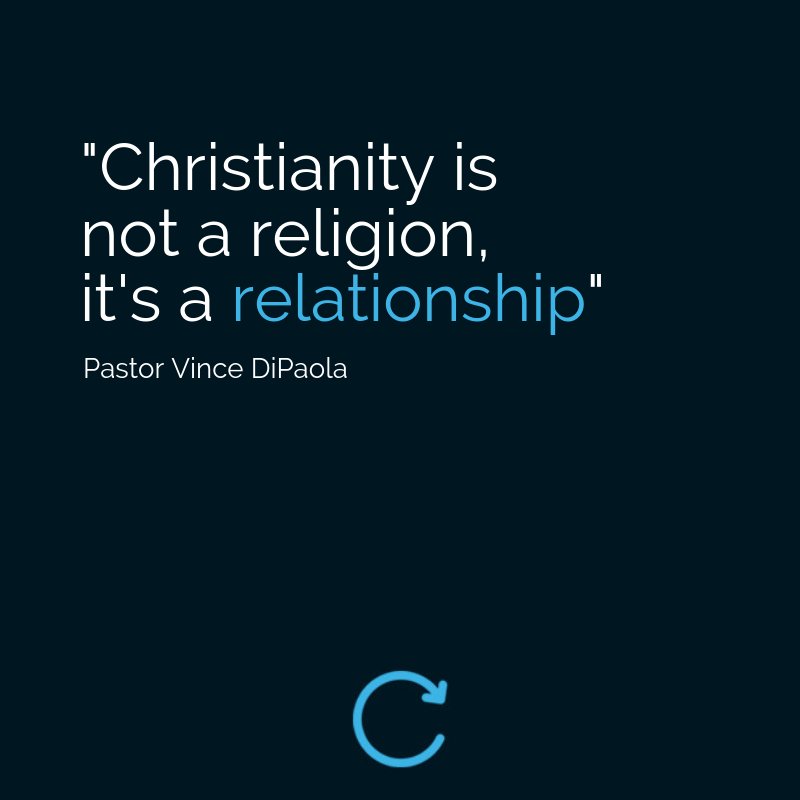 LCCROC's tweet photo. "Christianity is not a religion, it's a relationship." -Pastor Vince DiPaola
#relationship #restartseries #lccroc https://t.co/kobF6Jw5QS