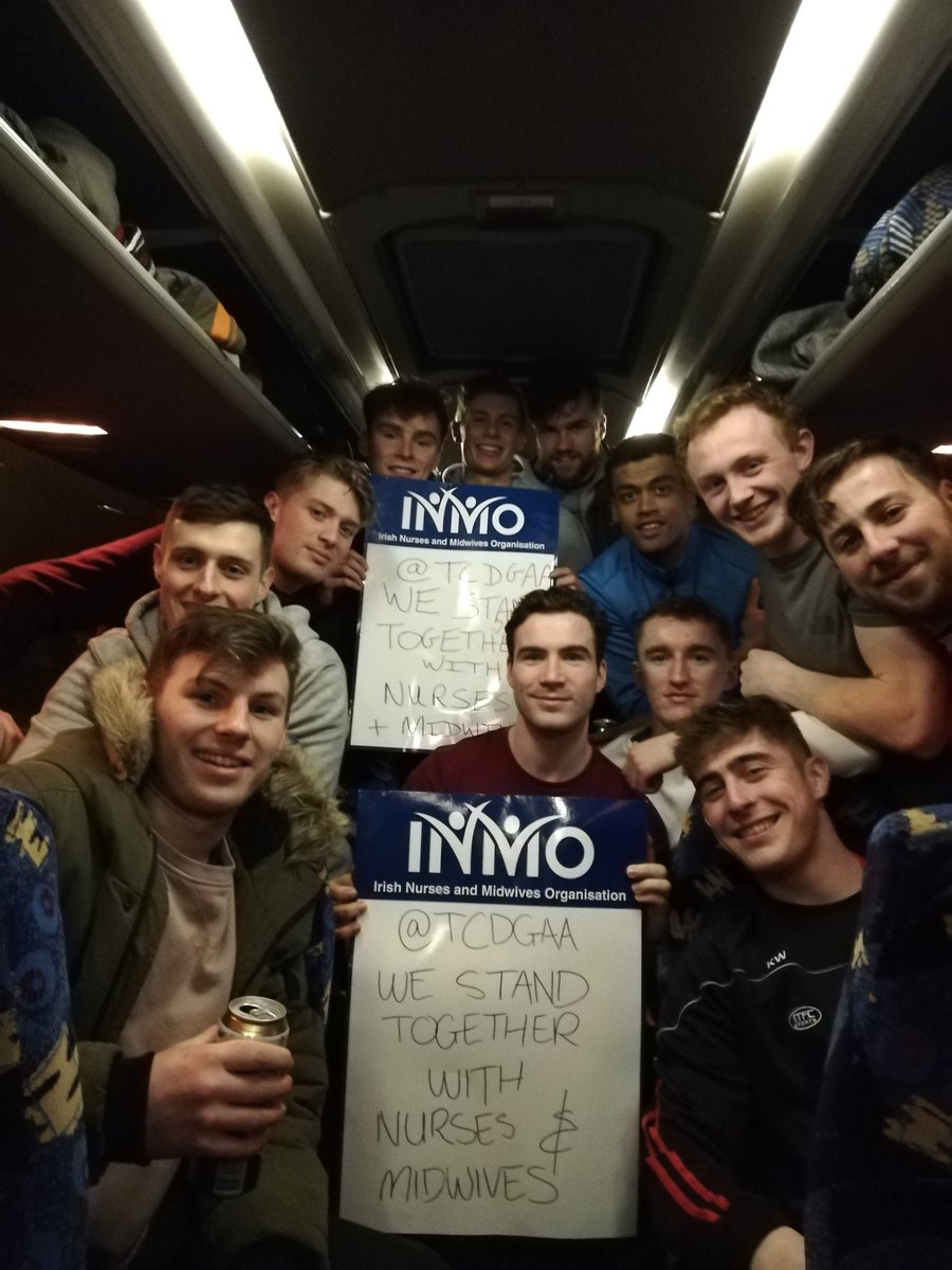 We'd like to take this opportunity to extend our support to all the nurses and midwives who were picketing for better pay and conditions today around the country.... We might see yiz in Coppers later 🔴⚫ <a href="/INMO_IRL/">Irish Nurses & Midwives Organisation</a> #StandWithNursesAndMidwives