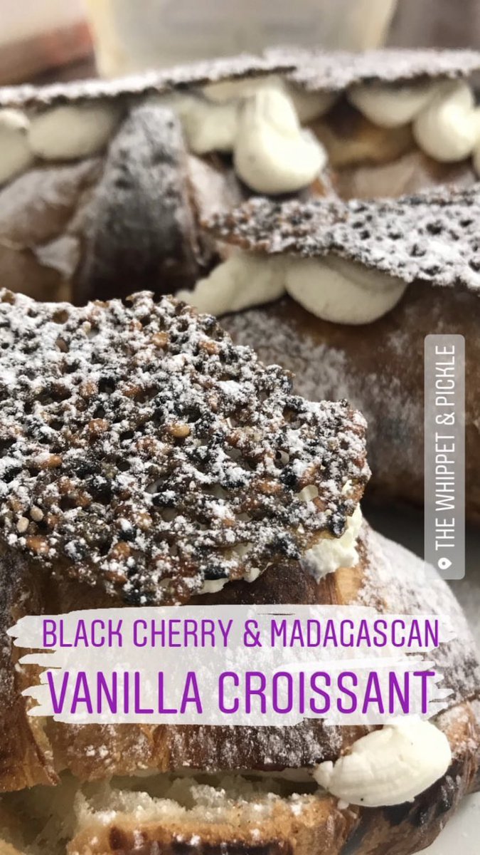 Apparently it’s #NationalCroissantDay! We were spoilt when we lived in France with the amazing Maison Chevallot in #Valdisere so as we can’t get one of those we made our own &amp; filled them good stuff! #holmfirth #huddersfield #coffee #brunch