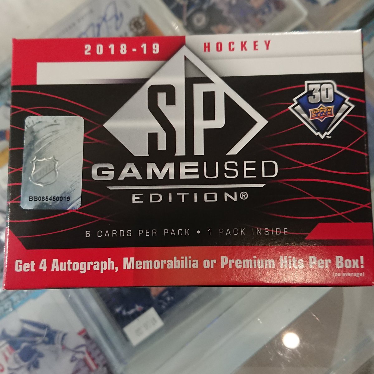 ajssportswpg's tweet photo. ***NEW PRODUCT ALERT***
Upper Deck released SP GAME Used for the 18-19 season! Come grab a box and look to hit one of the many great Draft Day Marks including Casey Mittelstadt and Elias Petterson! True rookies numbered to their jerseys as well! #upperdeckhockey @UpperDeckSports https://t.co/S5wLTMDb7U
