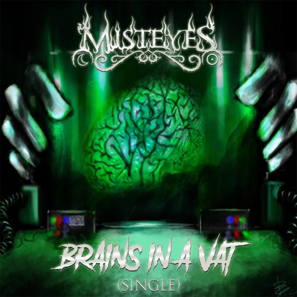 IrminSinger's tweet image. "Brains In A Vat" was the first single of my band @misteyesband in 2013 🧠
It was also my first official recording and release as a singer. You can find it on Youtube or Bandcamp 🎶

#STAYEXTREME #irminextremesinger #irmin #extreme #singer #vocal #vocals #vocalist #growl #scream