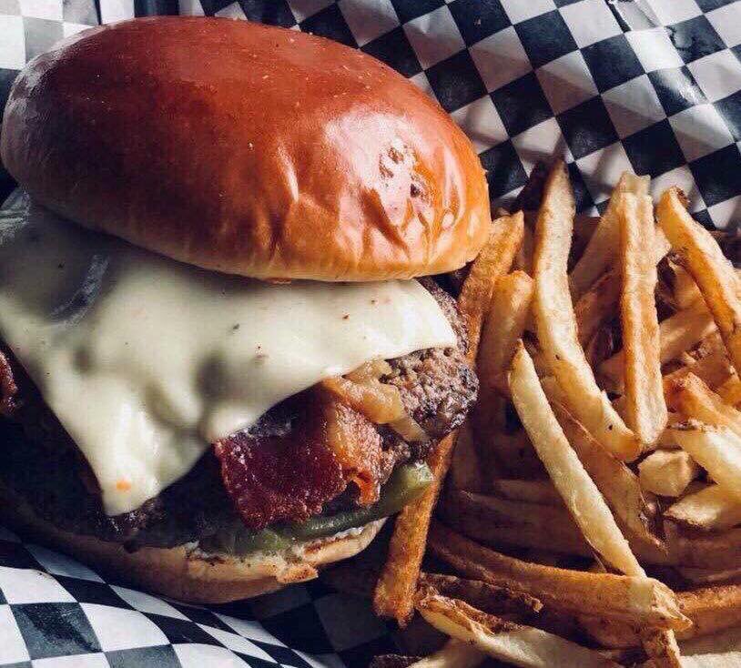 MassStAleHouse's tweet photo. Retweet for a shot at free hand cut fries or house made onion rings for a year!! It’s cold, warm up with Wine Wednesday: $5 BOTTLES of wine after 5 pm plus $1 off all burgers. #5winners https://t.co/RsXOyG5928