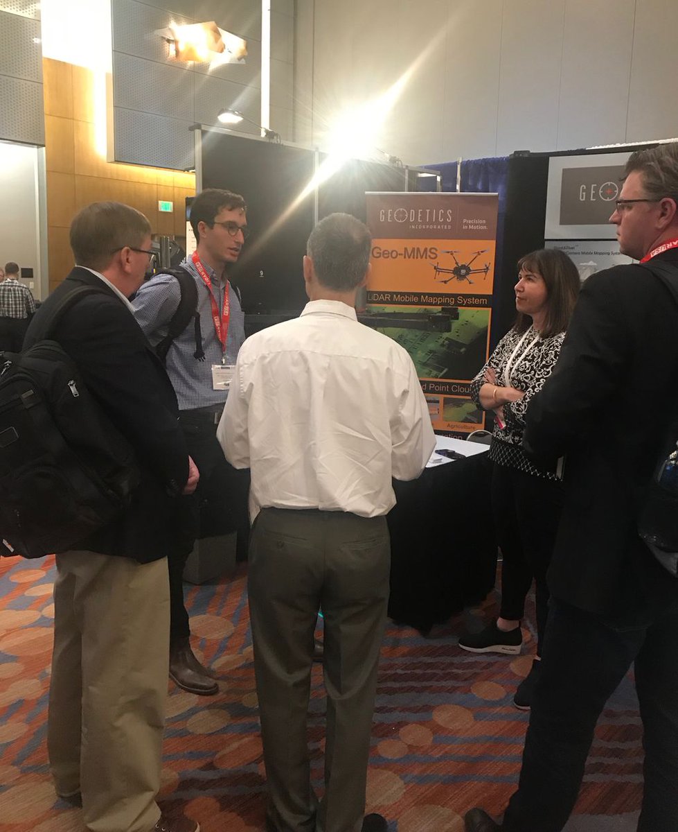 GeodeticsLiDAR's tweet photo. Don’t miss your chance to check out our new enhancements to our Geo-MMS product suite at the last day of #ilmf! @LiDARMap #lidar #mapping #drone #uav #lidarmapping #lidardrones #photogrammetry #geodetics #ilmf19 https://t.co/AhAiSH86O4