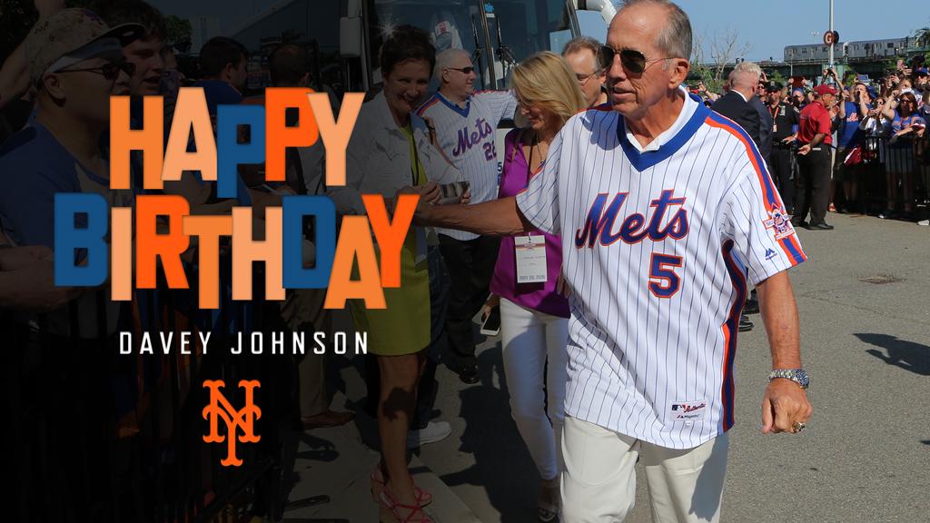 Happy Birthday to 1986 World Series Champ, Davey Johnson! 