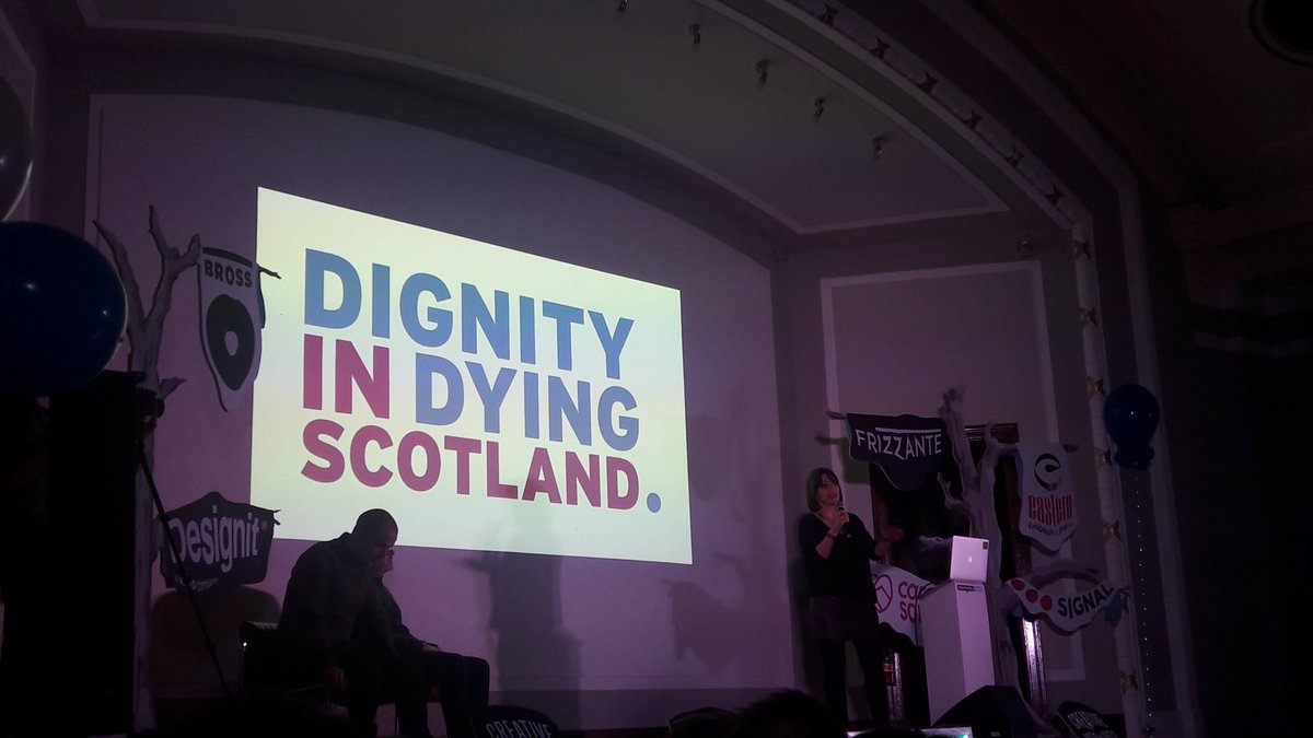 Anabanania's tweet photo. The stat no one can disagree with: 100% of people will die at some point. #CMEdinburgh #CMEdi #CMcompassion https://t.co/yTSpKqTsOb